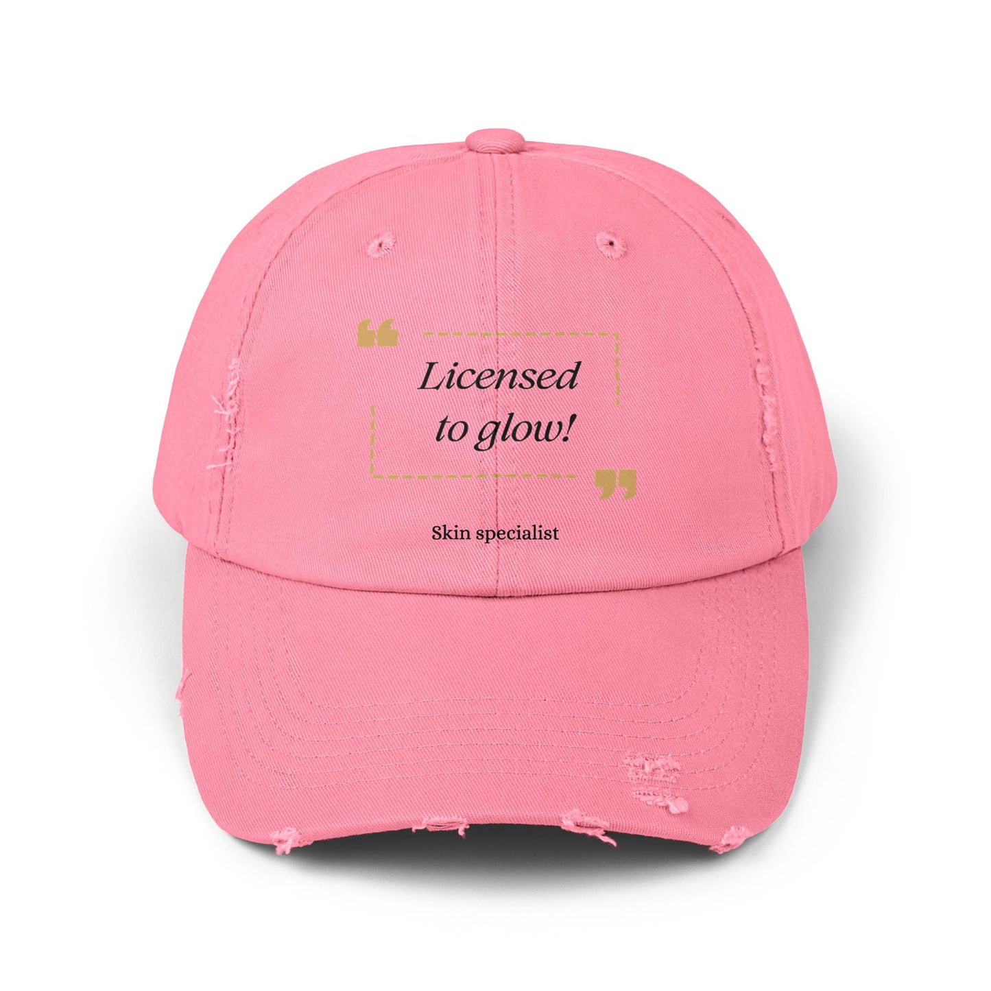 Licensed to Glow! Distressed Cap