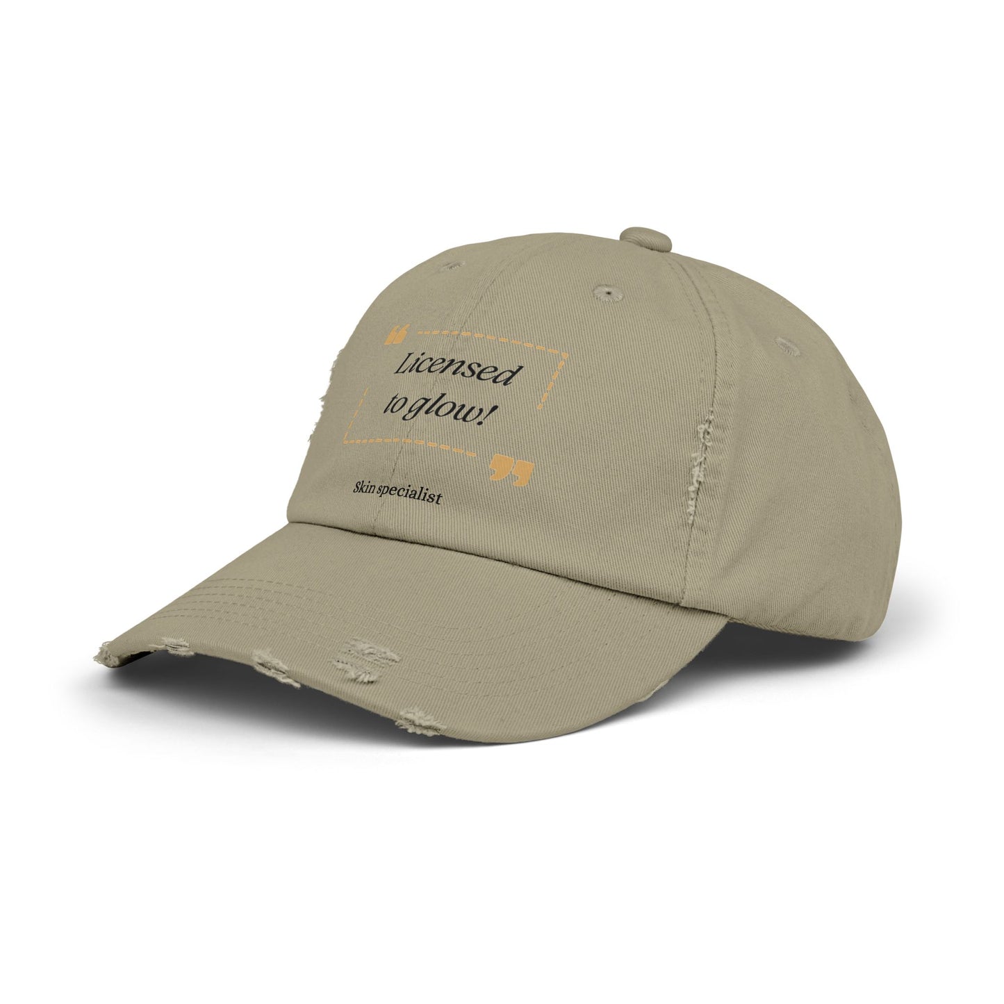 Licensed to Glow! Distressed Cap