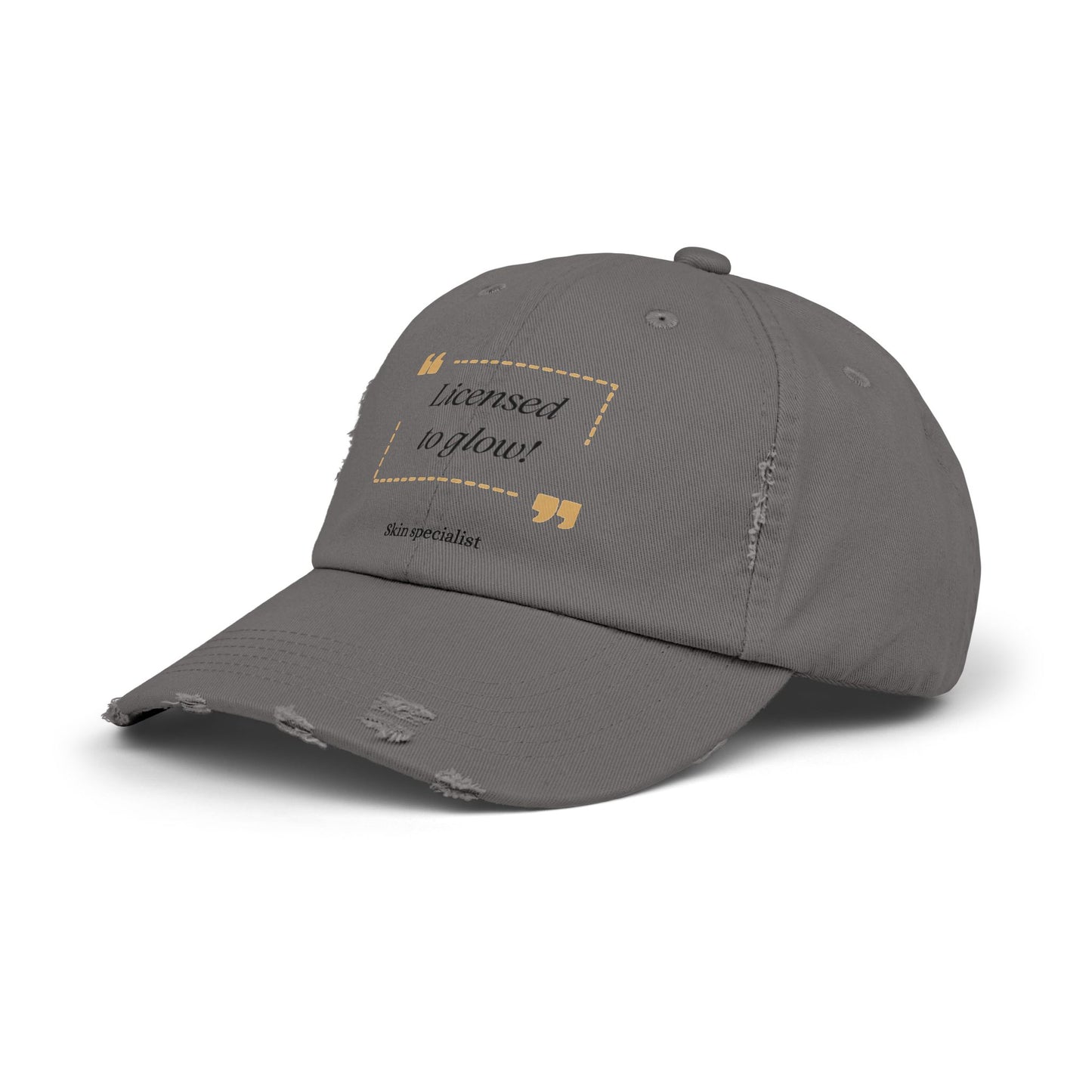 Licensed to Glow! Distressed Cap